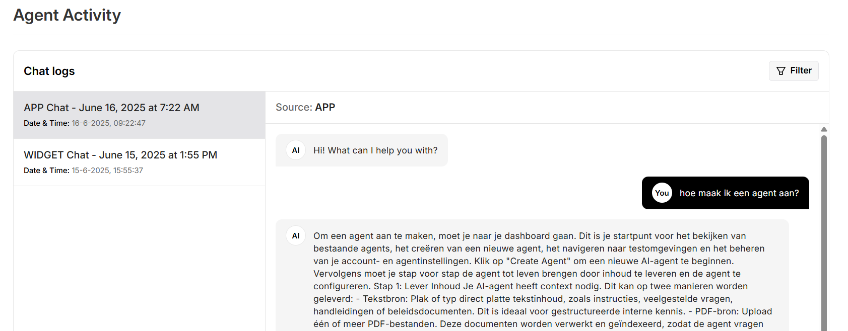 Agent in action visual